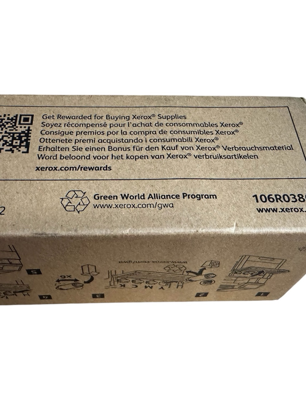 New Genuine Xerox 106R03869  High Capacity Black Toner VersaLink C500 C505